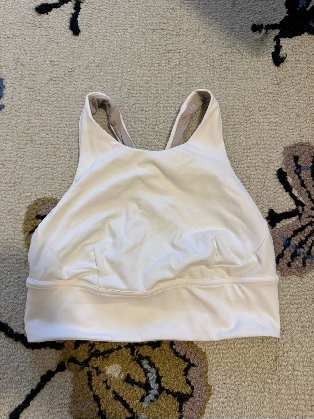 Lululemon Wunder Train Long-Line Bra *Medium Support, C/D Cups
White